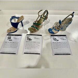 Just the Right Shoe ( 3 shoes)